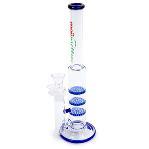 11" Glass Water Pipe, Stem-less