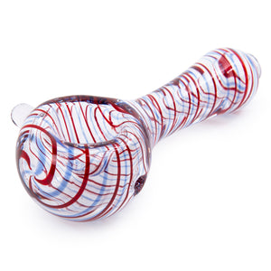 Spoon Glass Pipe, 4"